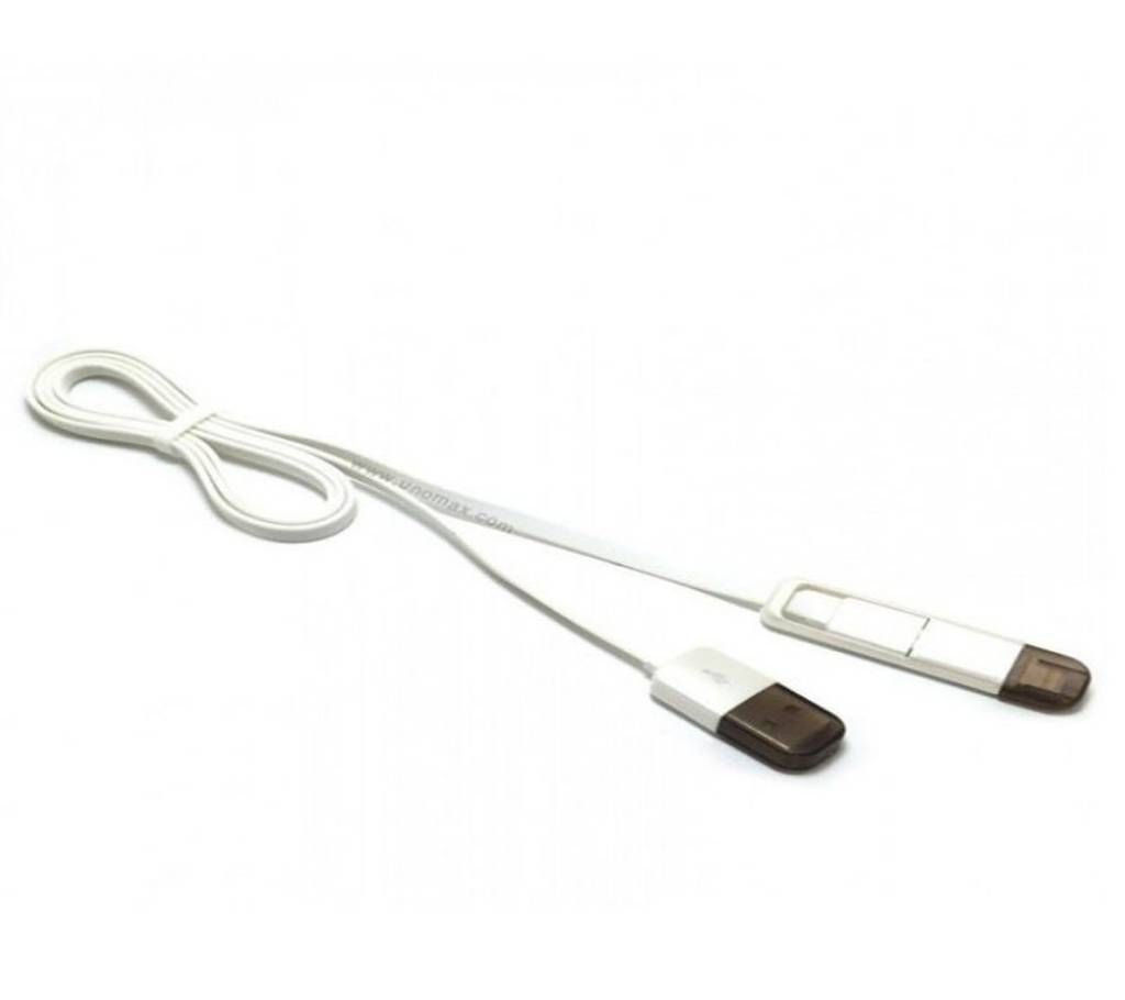 Remax RC-021T 2 in 1 Stylish Design Data Cable