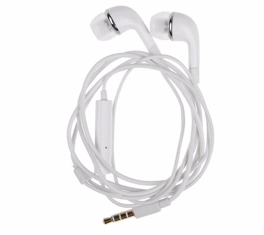 Samsung in earphone white