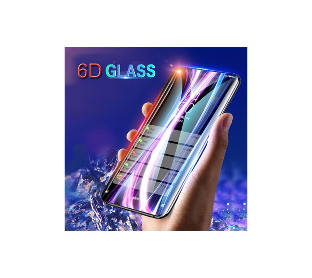 9H Full Cover 6D Tempered Glass Protector For Realme 2