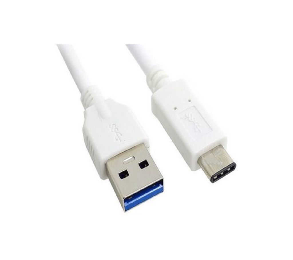 USB Type C Cable 100CM White
