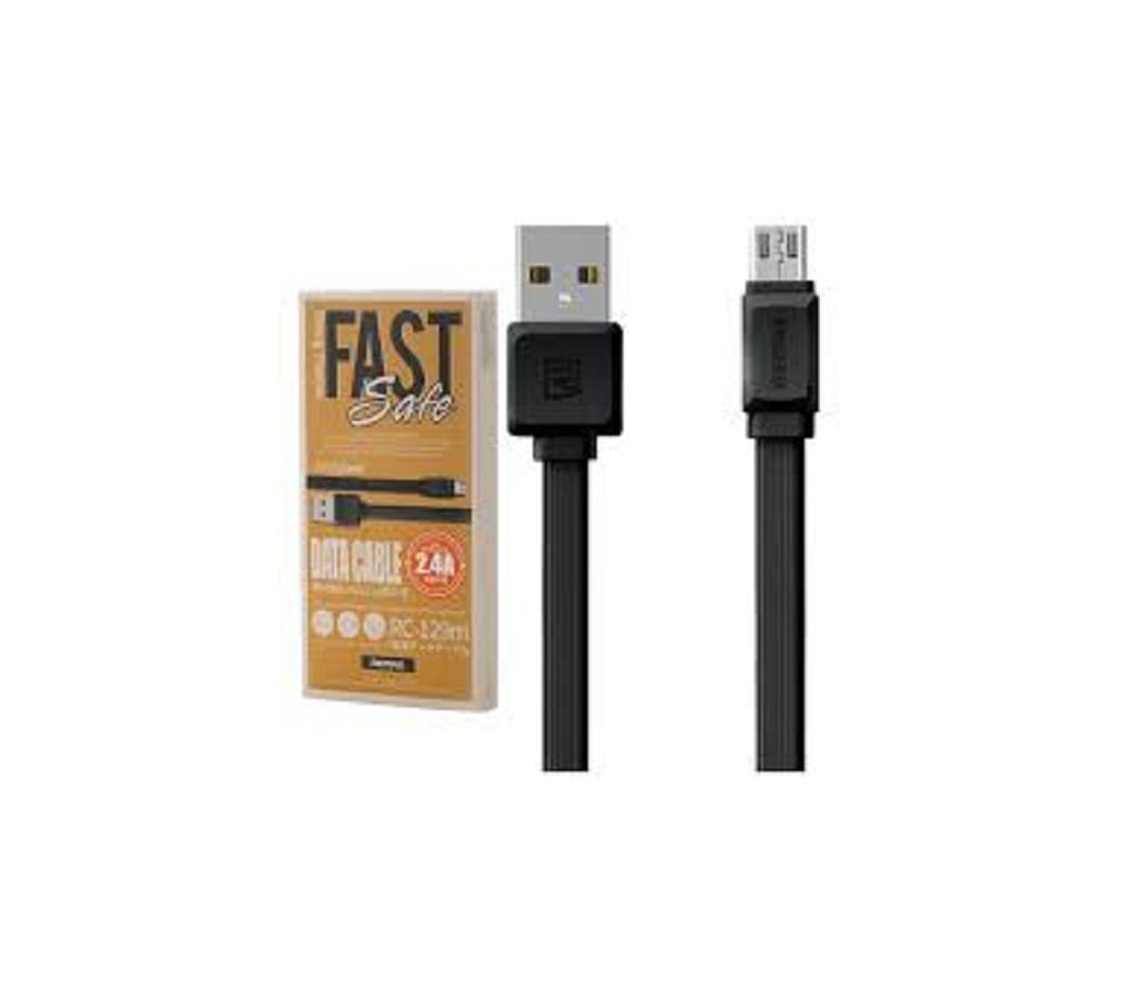 REMAX RC-129m Fast Pro Micro USB Black Data Cable