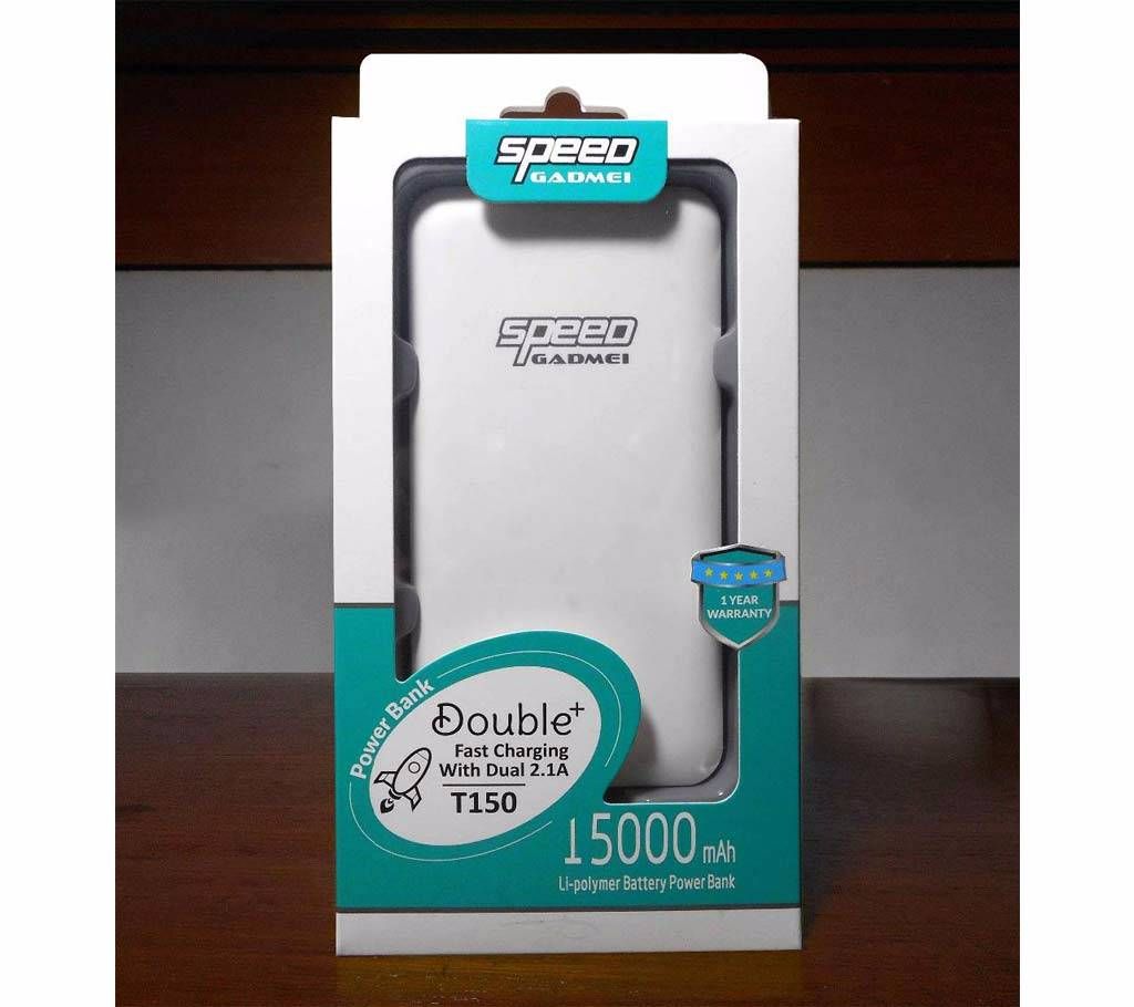 SPEED GADMEI Power Bank 15000mah 