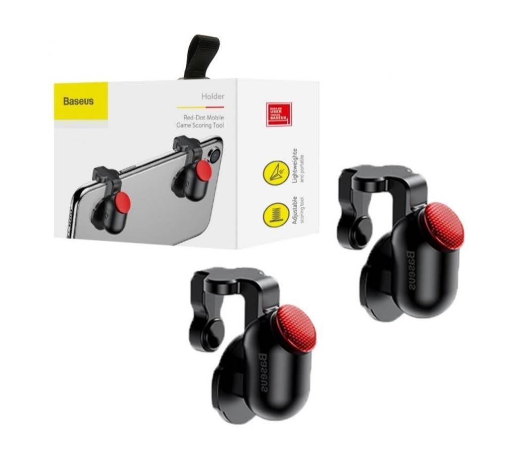 Baseus Premium Quality Transparent Pubg Game Mobile Trigger Gaming Accessory Kit