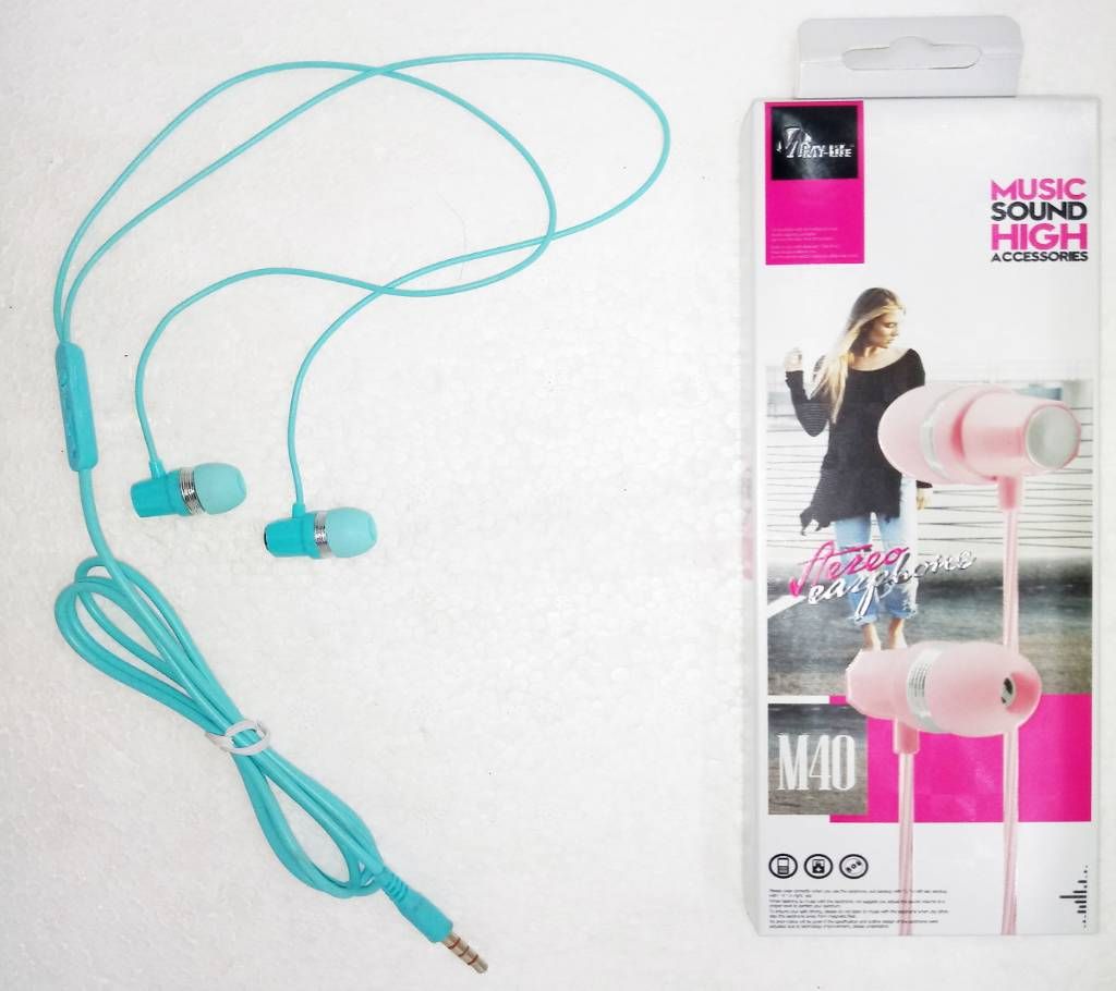 In-Ear Headphones M40 for all Phones