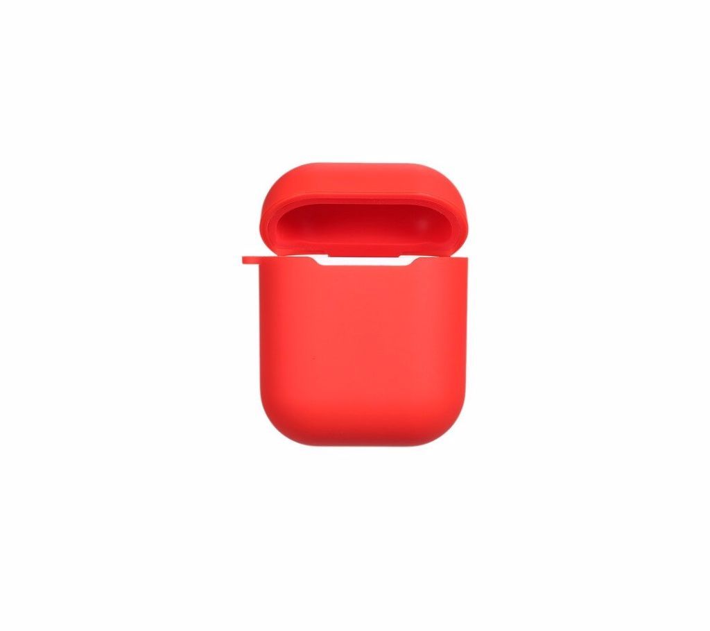 QI Wireless Charging Soft Anti-Knock Silicone Protective Cover for Air Pods