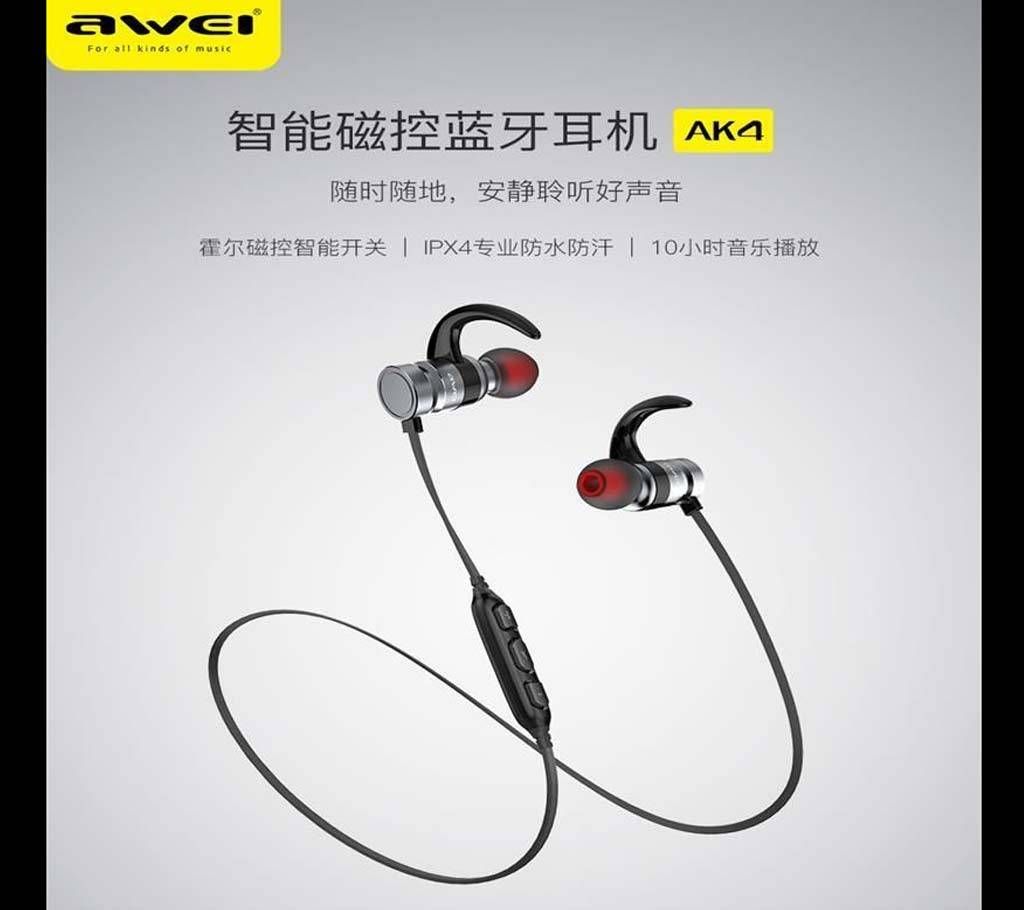 Awei Awei AK4 Bluetooth 4.1 Earphone - Black