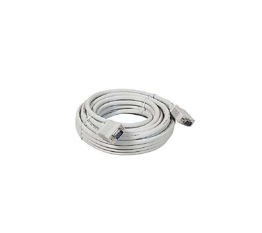 VGA to VGA Cable 5M - White