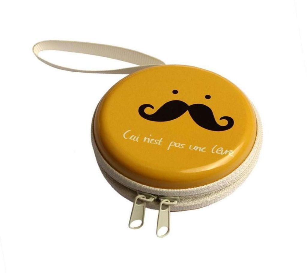Mini Zipper Earphone Headphone SD Card Bag Box Carrying Pouch Storage
