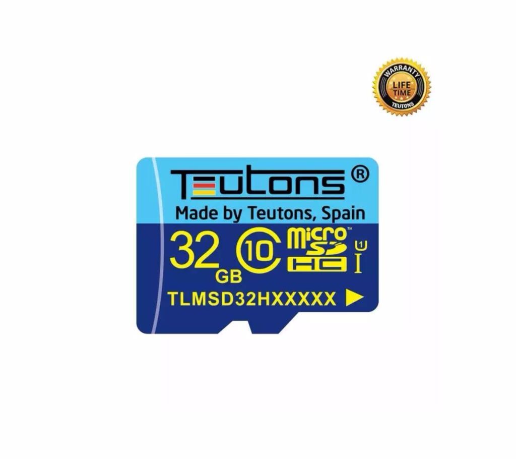 32GB SD card with LIFETIME WARRANTY