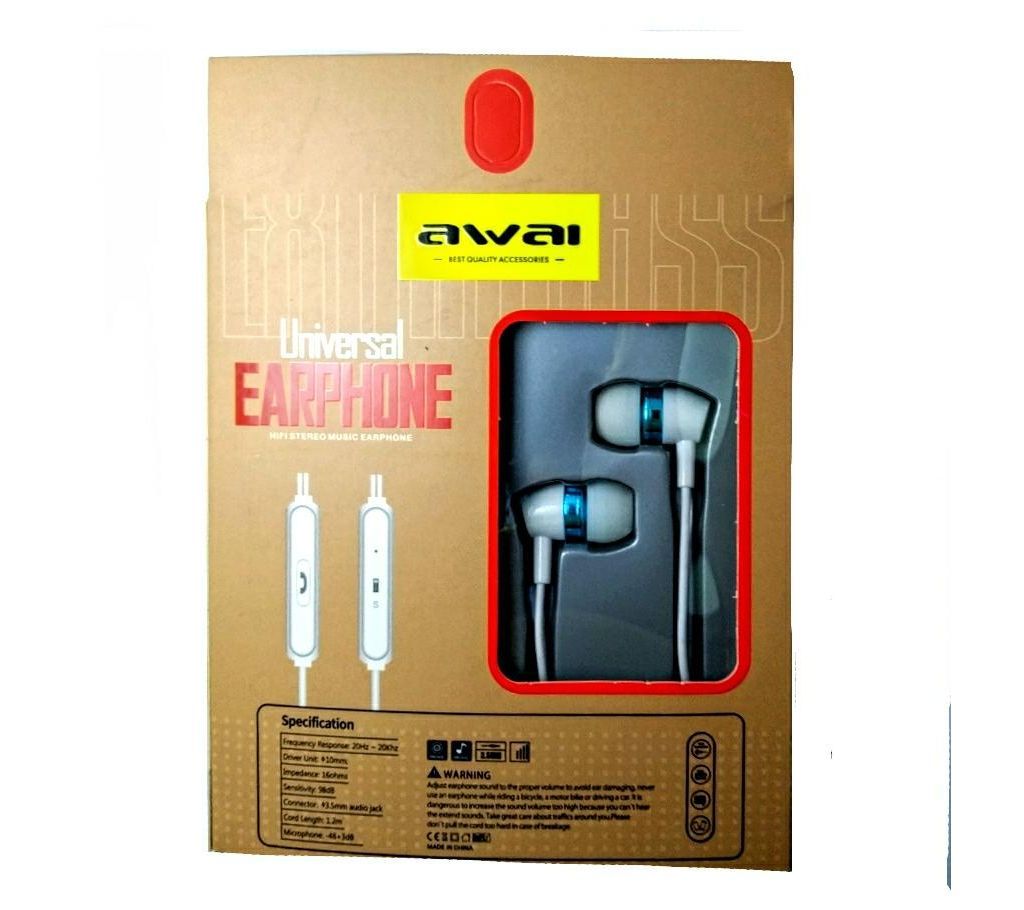 AWAI Universal Earphone