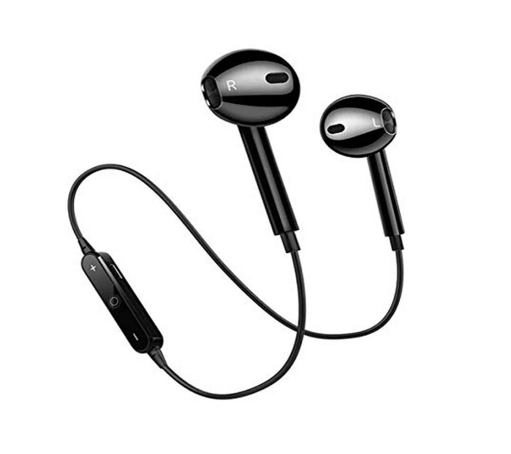 S6 Wireless Bluetooth Sports Stereo Earphones