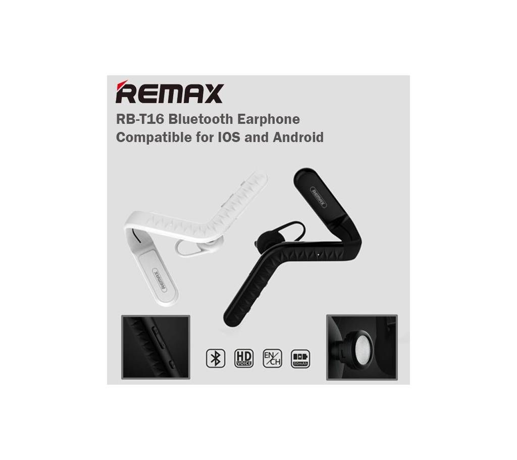 REMAX BLUETOOTH HEADPHONES RB-T16 (100% original )