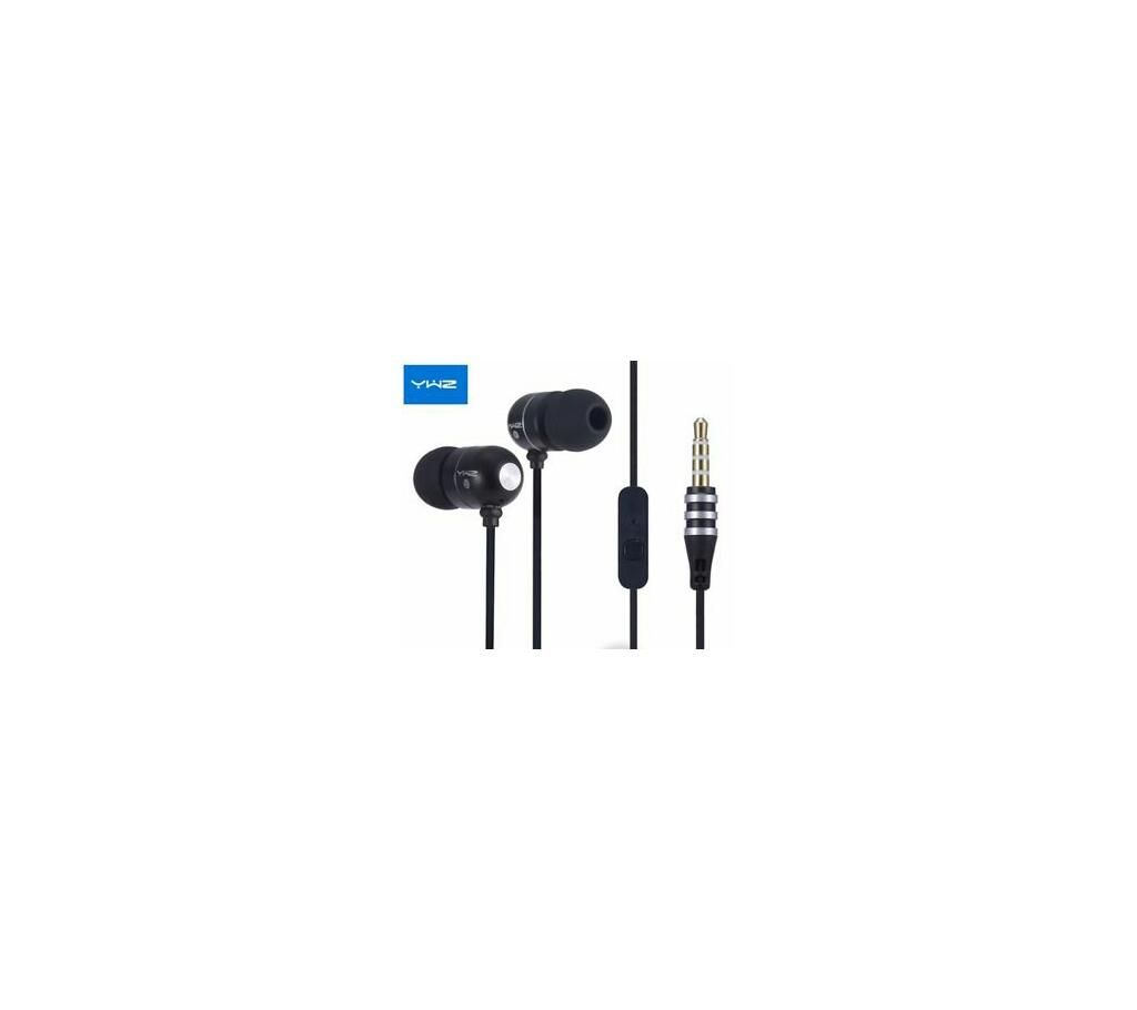 YWZ 66 HI-FI Metal Super Bass Expression Earphones with Mic 