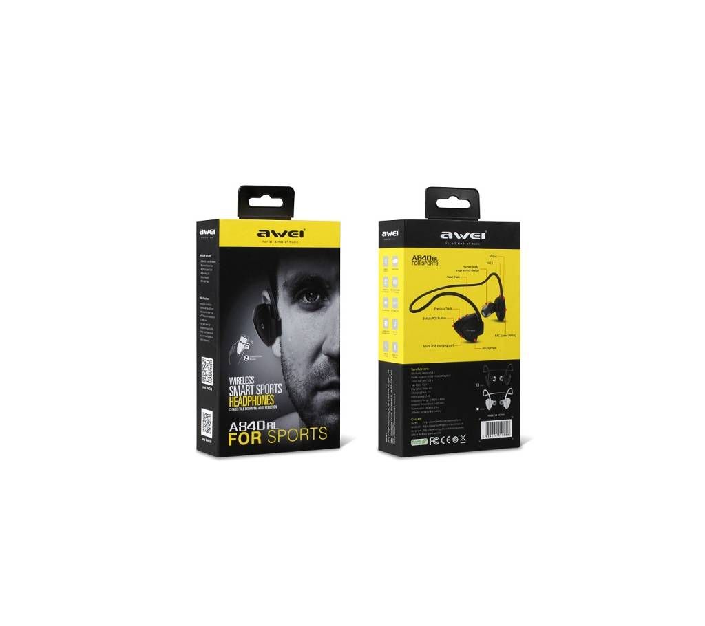 AWEI N3 intelligent noise reduction Bluetooth headset