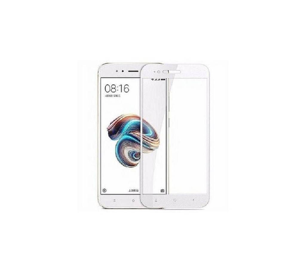 Huawei Y9 (2018) 5D Tempered Glass Screen Protector - White and Transparent