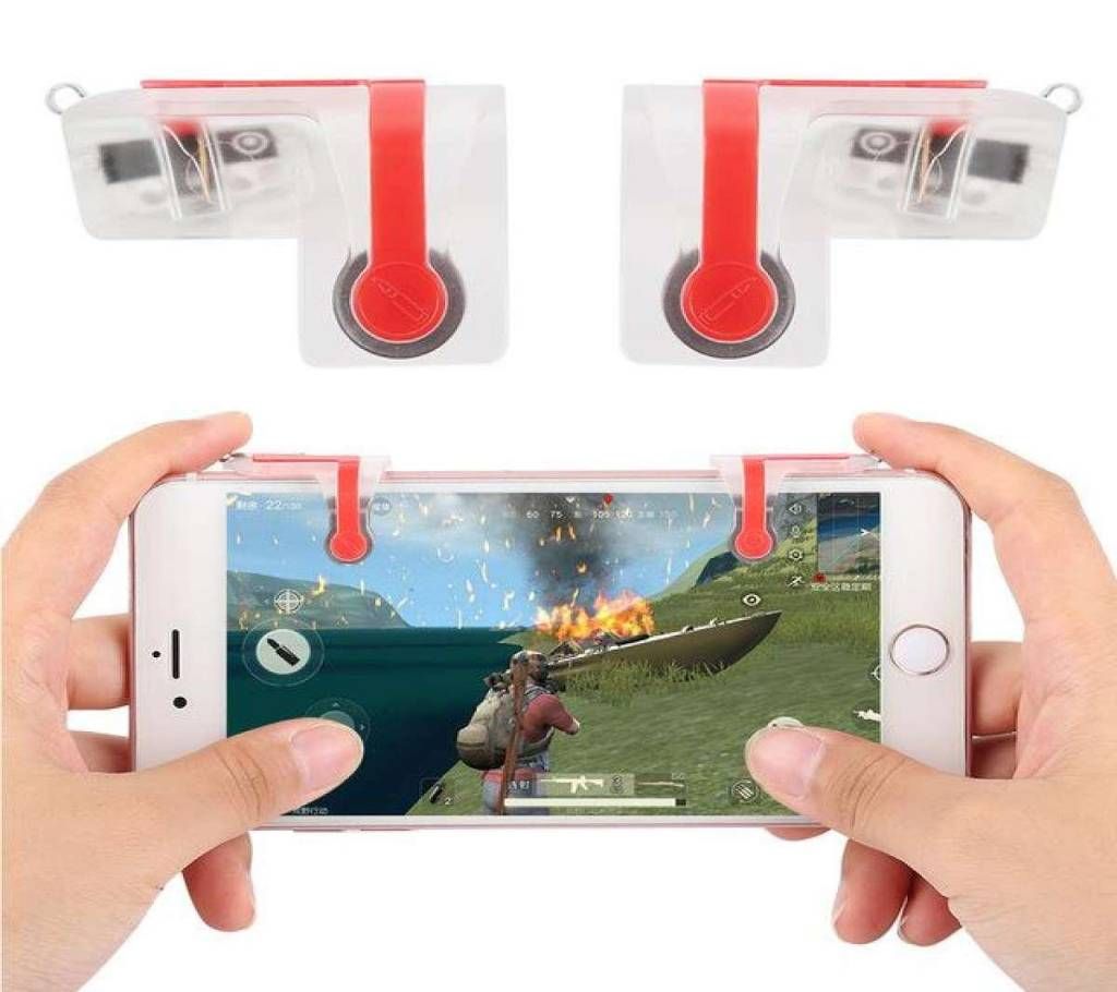 PUBG Mobile Game Controller Triggers Gamepad L1 R1 Sensitive Shoot Aim Joysticks Physical Buttons