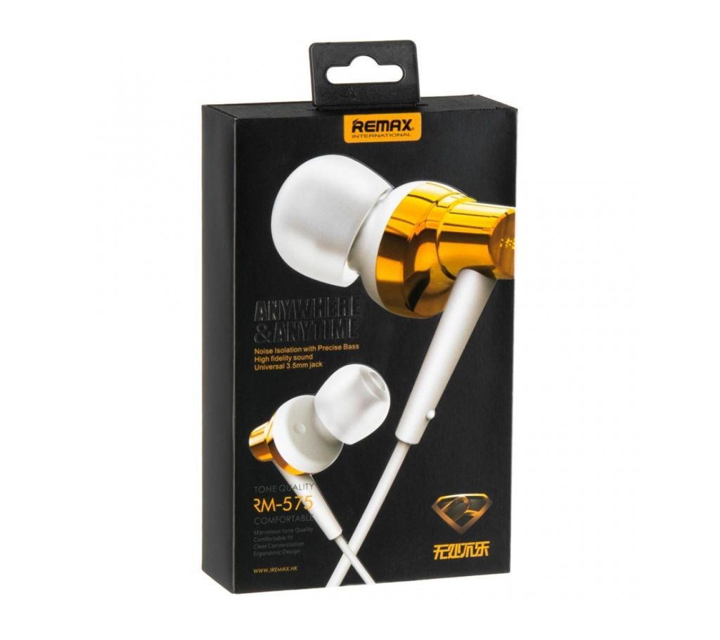 RM-575 HIGH PERFORMANCE IN-EAR EARPHONE