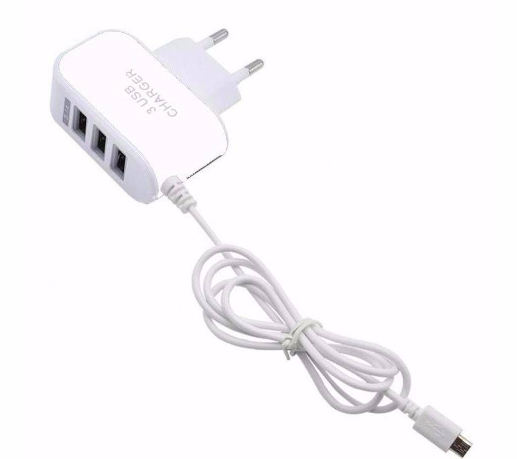 Fast Charger 3 PORT USB output 3.4 A
