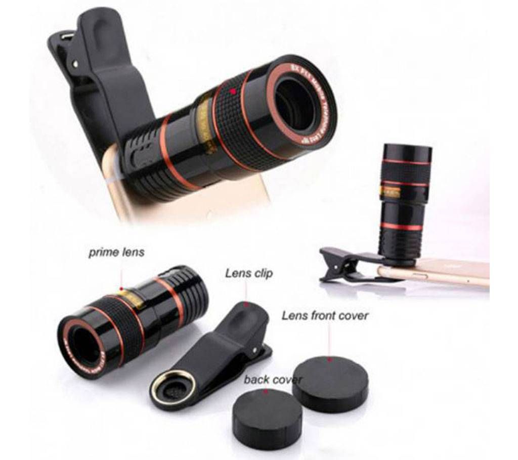 Mobile Telephoto Zoom Lens 8X