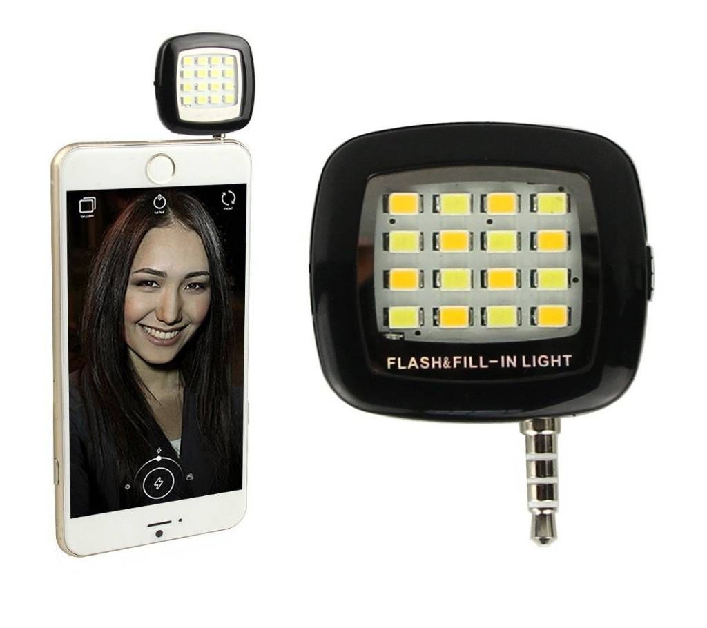 Led flash selfie light