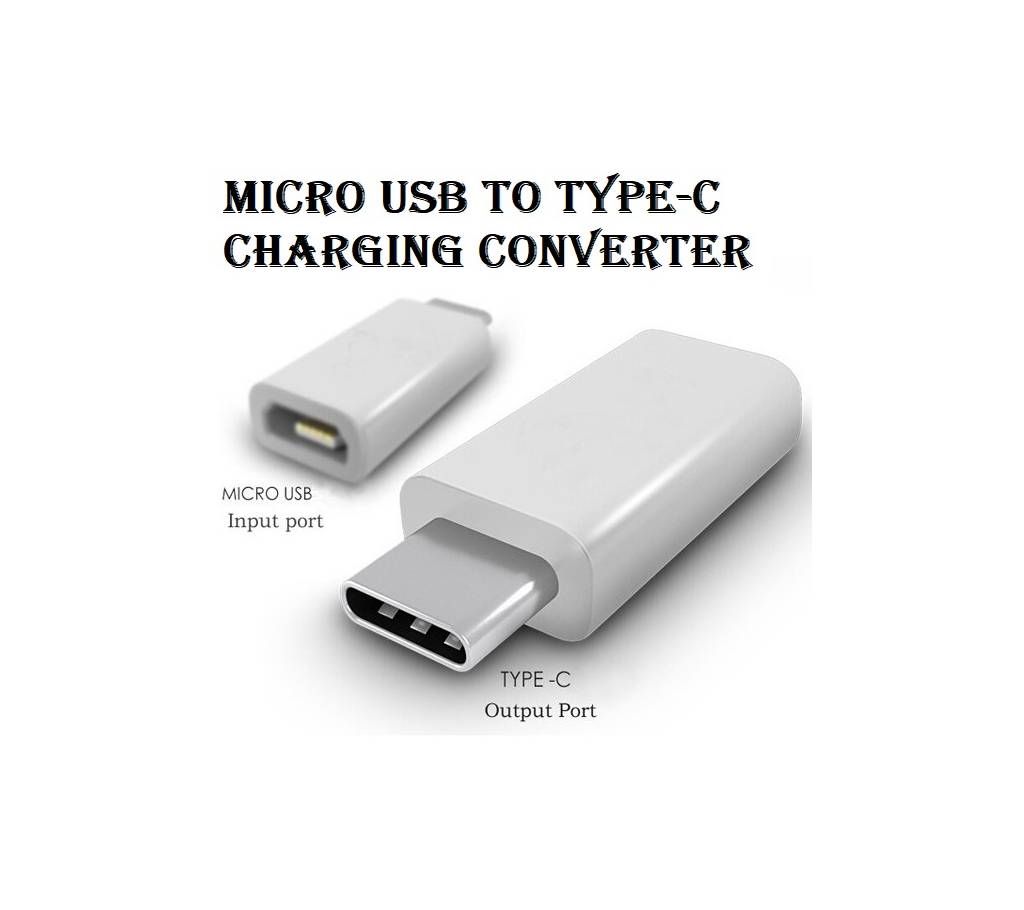 Micro USB To Type-C Chaging Converter