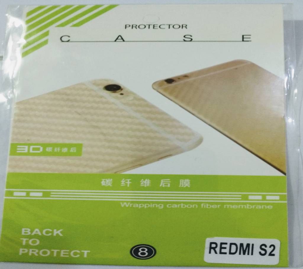 Xiaomi Redmi S2 Transparent Fiber Sticker