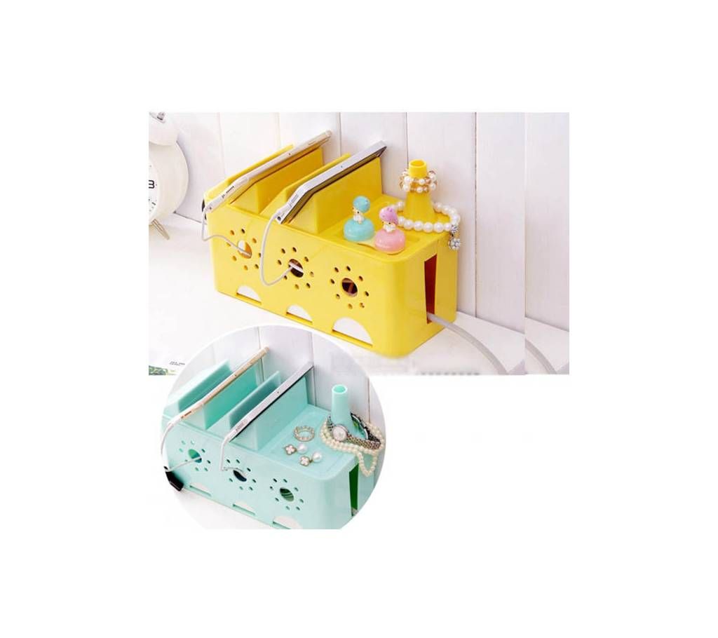 Multifunctional Wire Box and Mobile Holder