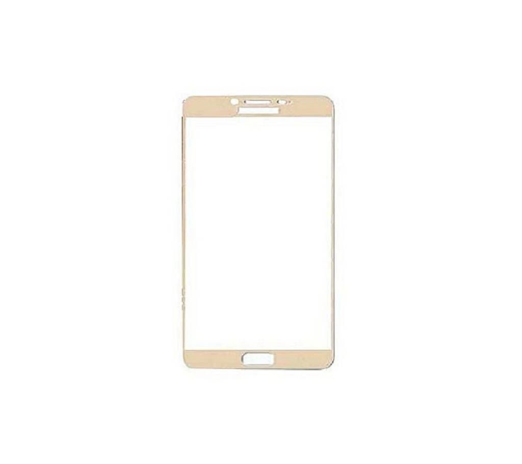 Full curved Tempered Glass Screen Protector For C9 Pro - Gold