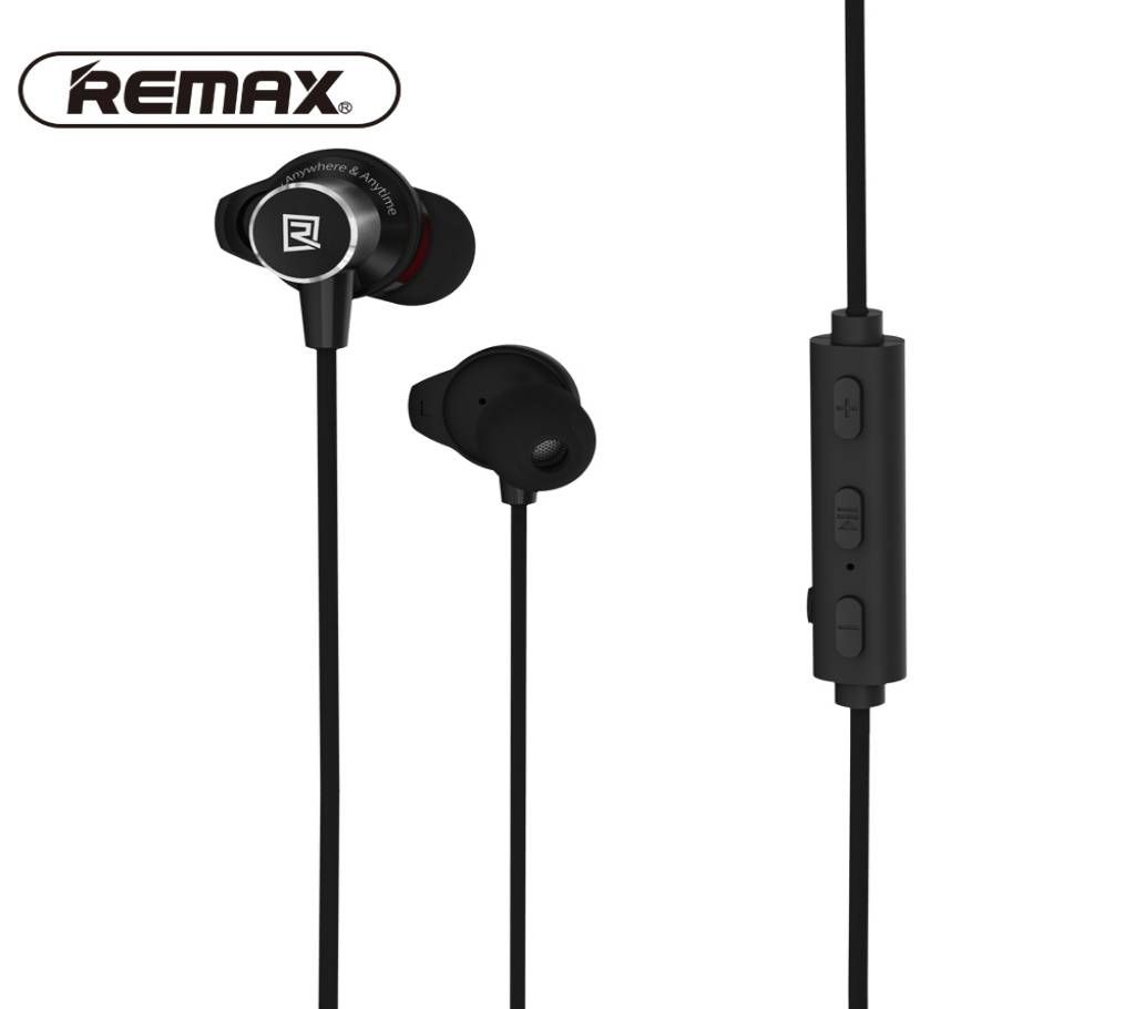 Remax-RB-S10 Sport Bluetooth Stereo Wireless Headset EarBud Earphones 