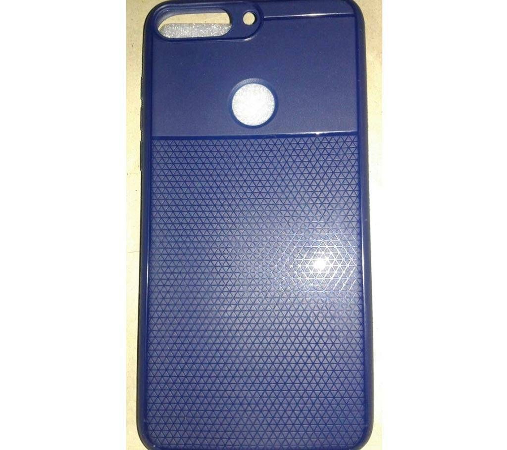 Soft round back cover for Huawei Y7 (2018)