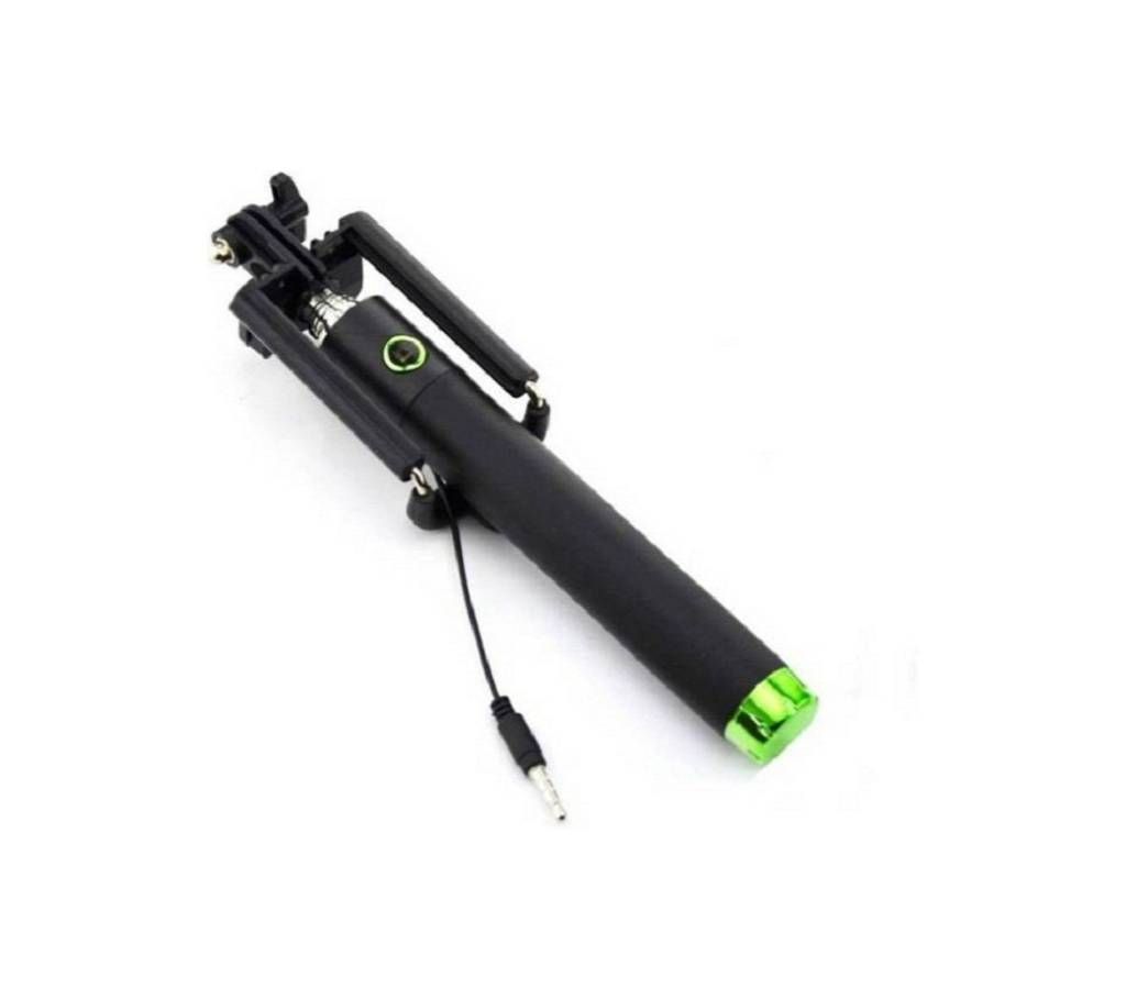 78cm Folding Monopod Selfie Stick - Black