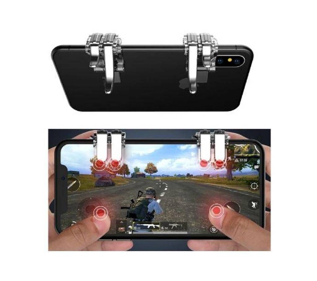 Double Button Metal PUBG Trigger and Other Game controller
