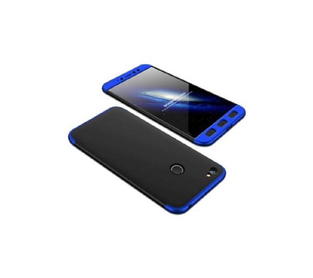 Xiaomi Redmi Note 5A Prime GKK 360 Full Protection Cover - Black and Blue
