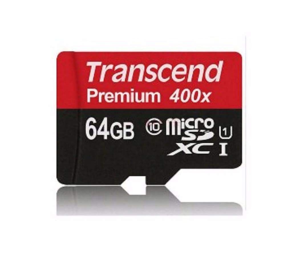Transcend memory card 64 gb