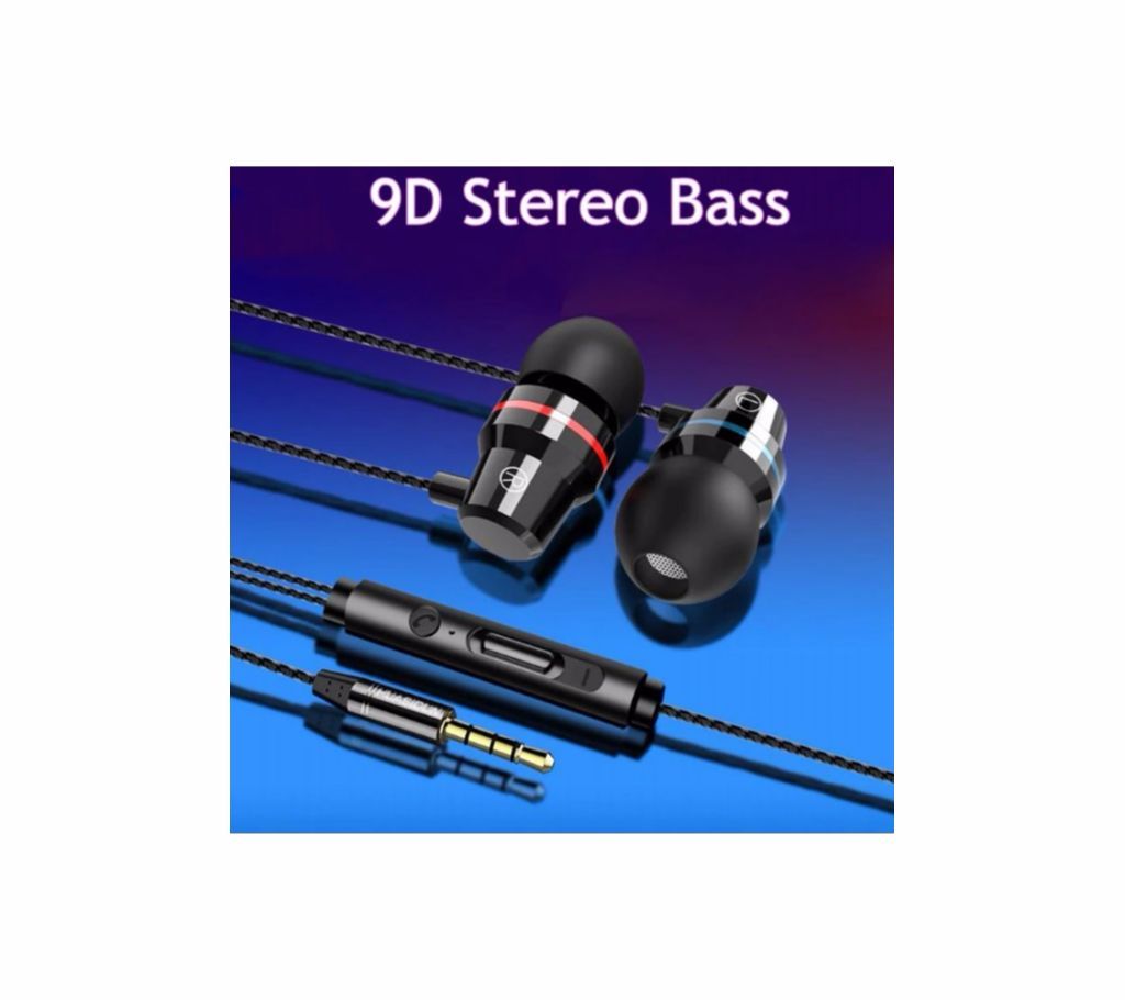 3.5mm Stereo Heavy Bass Sound Quality In Ear Wired Earphone