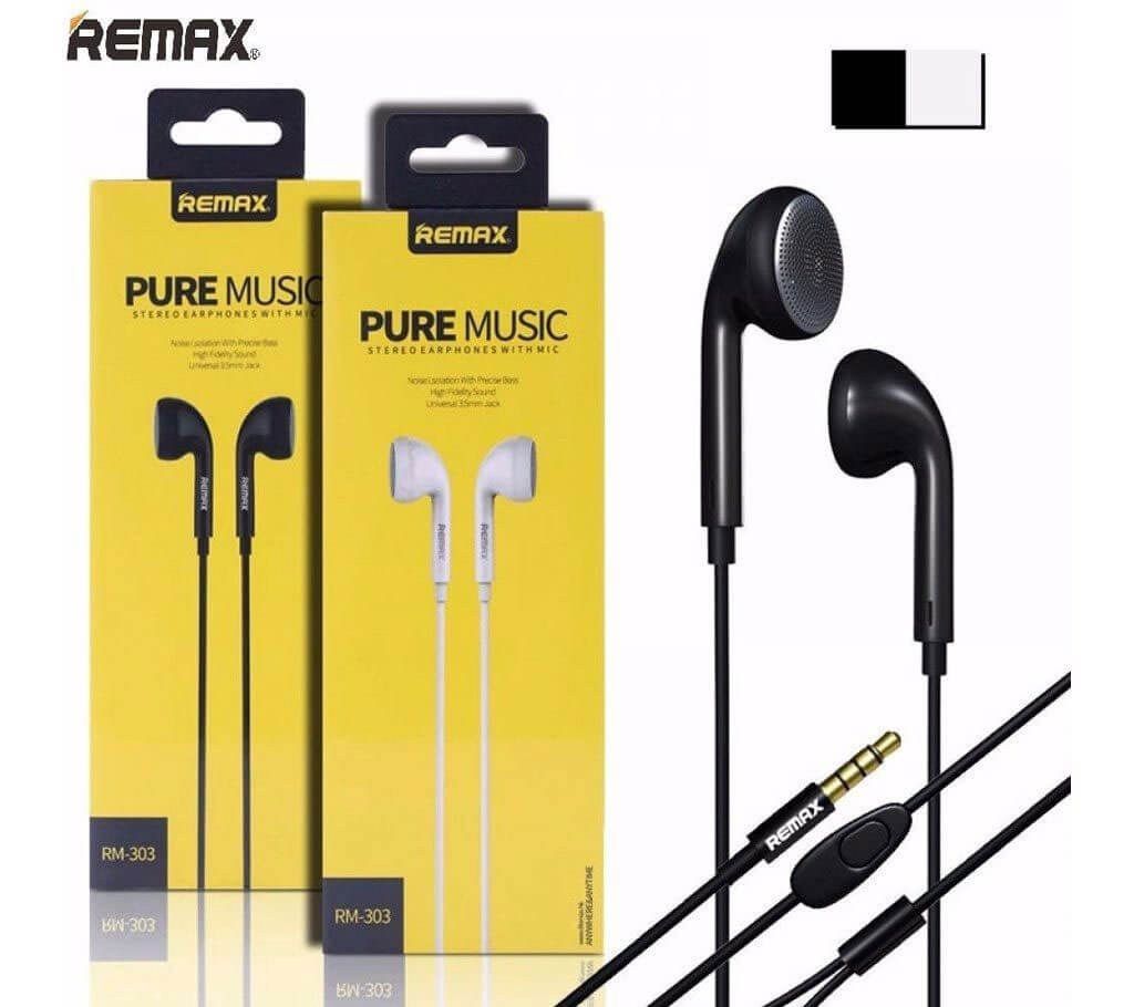 Remax pure music stereo ear phone(1 pc)