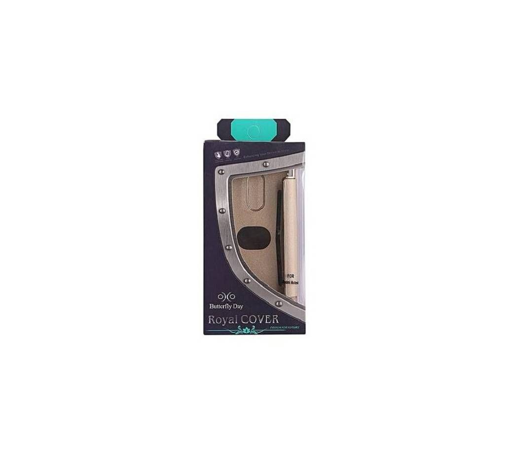 Hello Telecom Flip Cover for Xiaomi Redmi Note 4 - BROWN