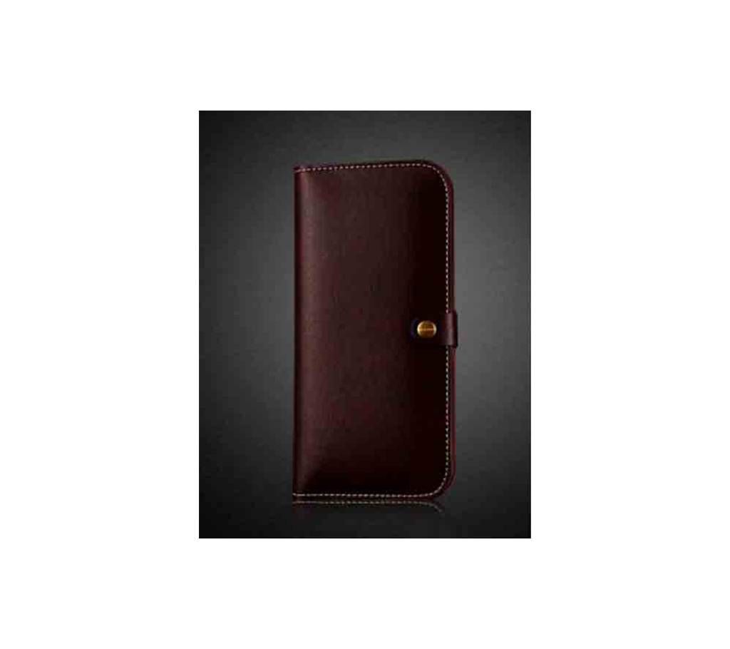 JLW Flip Wallet PU Leather Cover Business Style