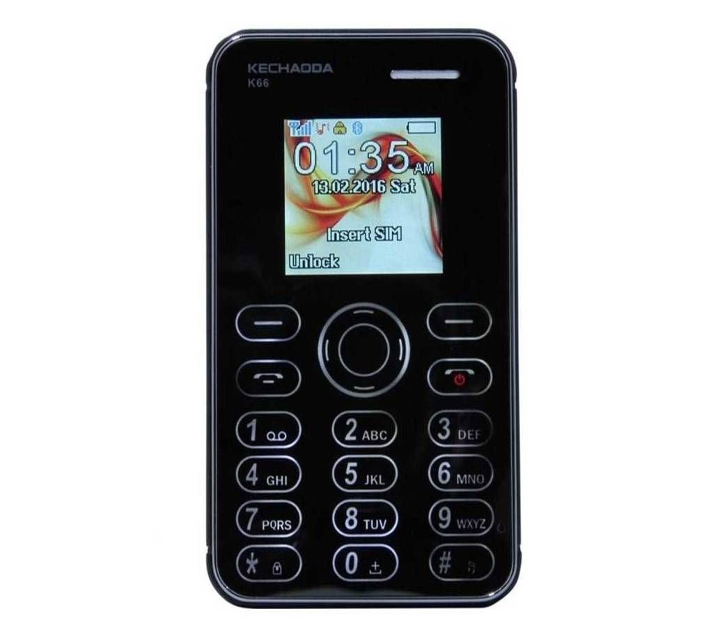 k66 Mini Card Phone