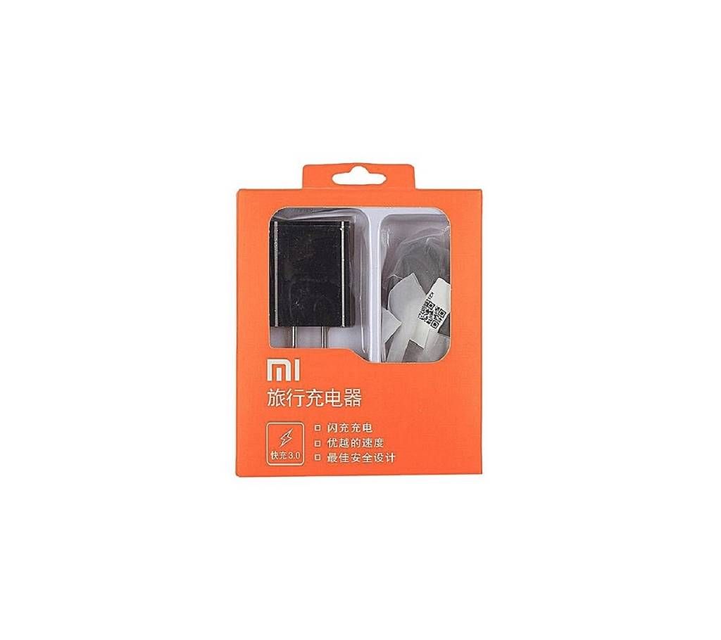Mi Fast Charger With USB Cable (Type-C) - Black