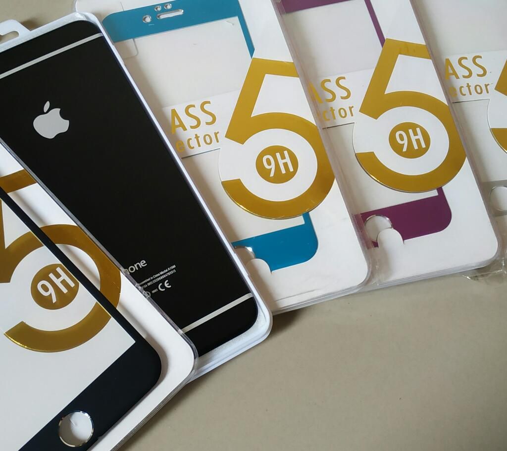 9H Tempered Glass with Back cover
