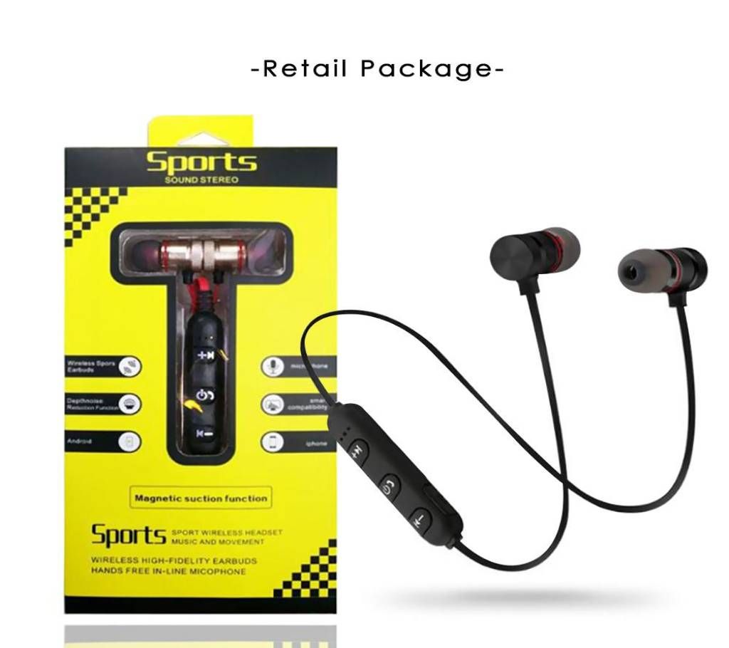Stereo Wireless Bluetooth Sport Earphones