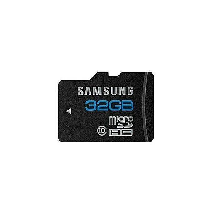 Micro SD memory card 32gb class-6 black