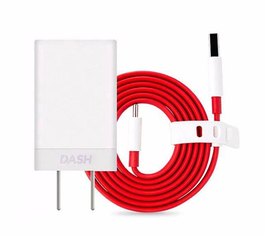 One Plus Dash Type C USB Data Cable and Charger