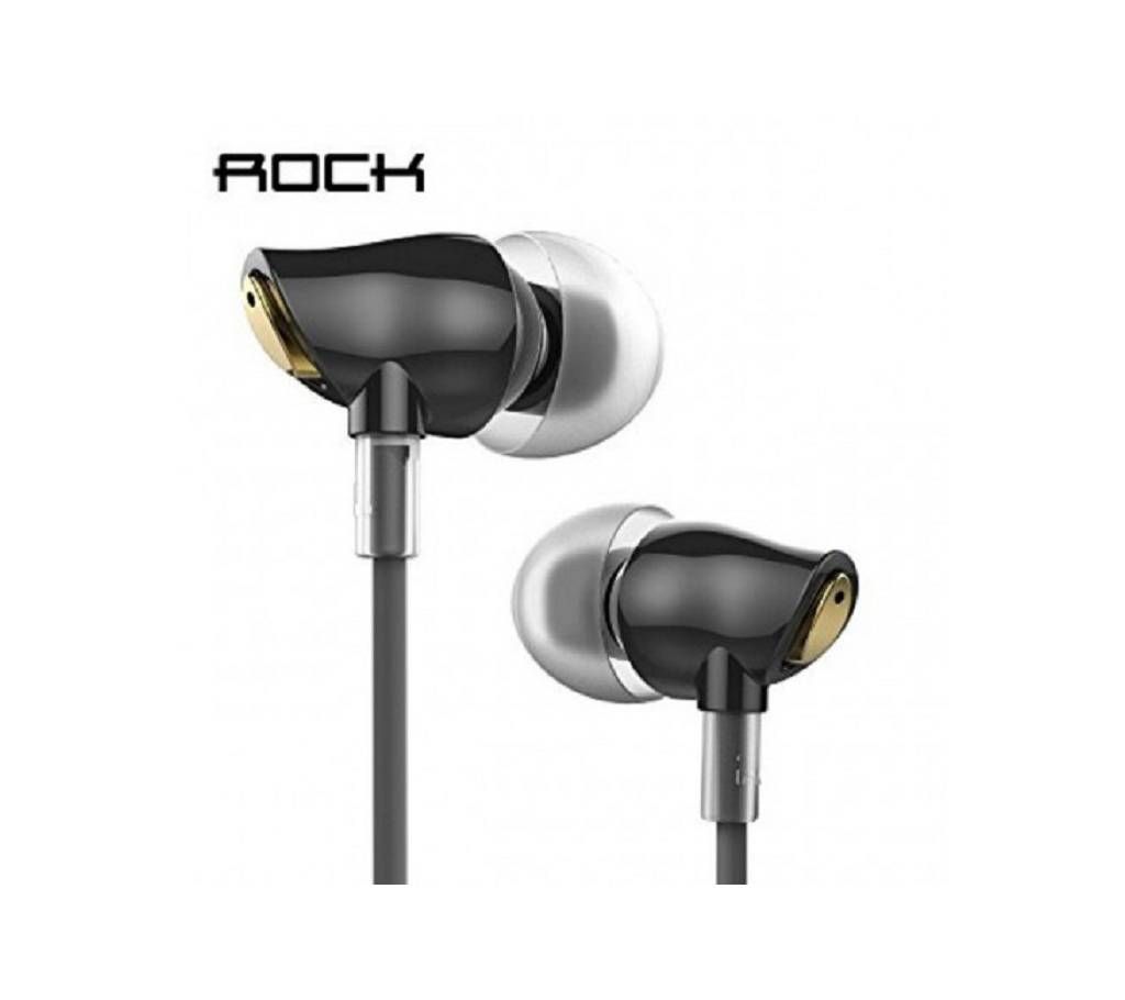 Rock Zircon Stereo Earphone 3.5mm In Ear Earphone