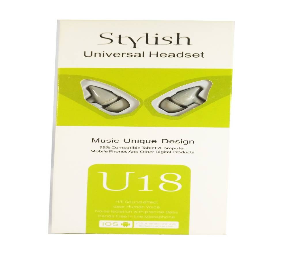 U-18 Universal Earphone