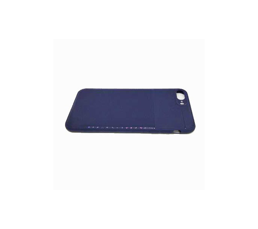 Soft silicon Back Cover for iphone7/7plus  Color(Blue,black,chocolate)