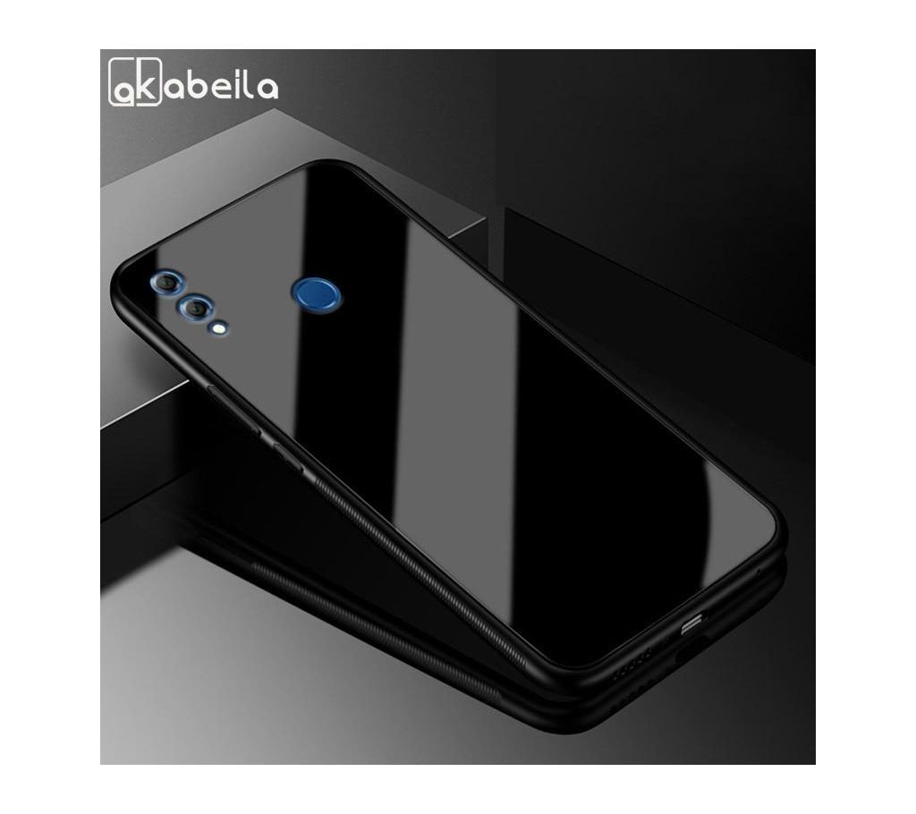 Glass Case For Huawei Honor 8X - Black