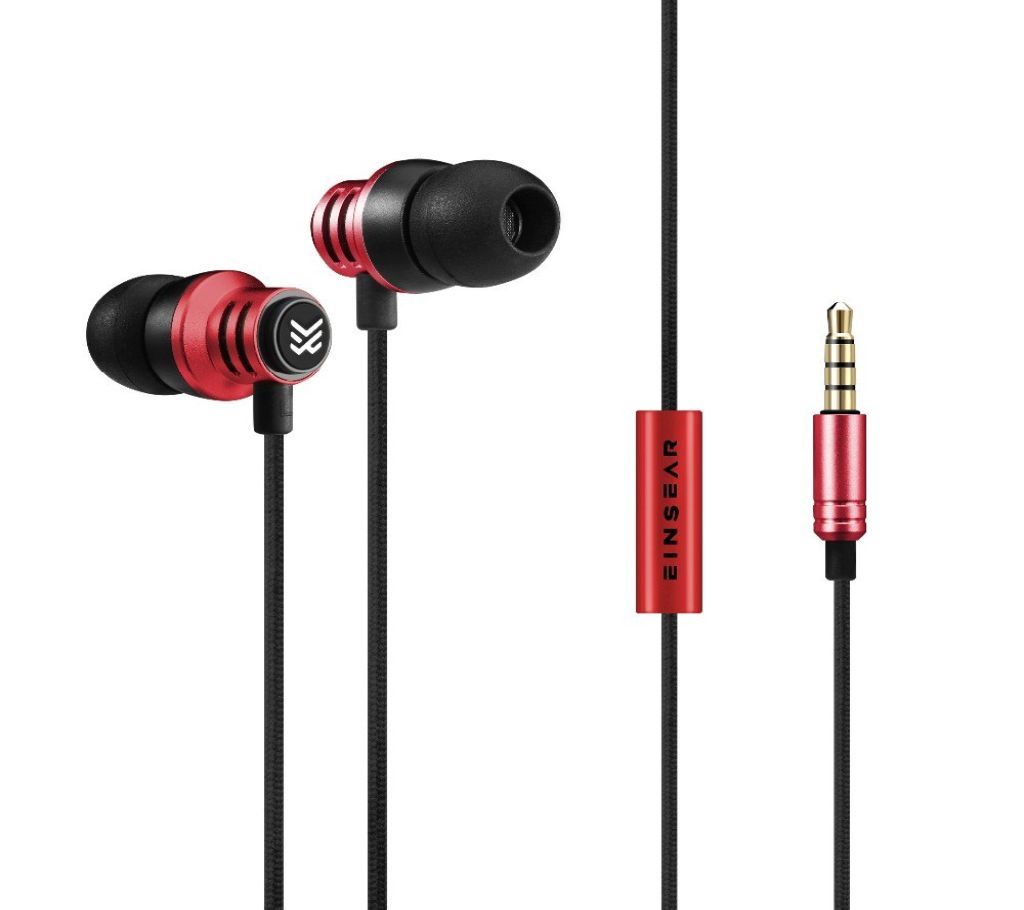 Einsear T2 In Ear Earphone-Red