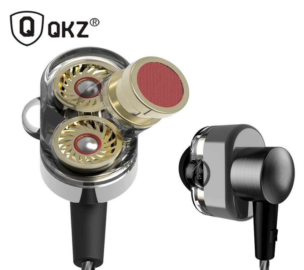 QKZ KD2 In-Ear Headset/Headphone/Earphone - Black